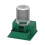 Space Efficient Reptiles Water Bowl Automatic Refill-Dark green 1
