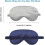 Μάσκα ύπνου Silk Satin3D με περίγραμμα, αφρός μνήμης με μηδενική πίεση στα μάτια, 5