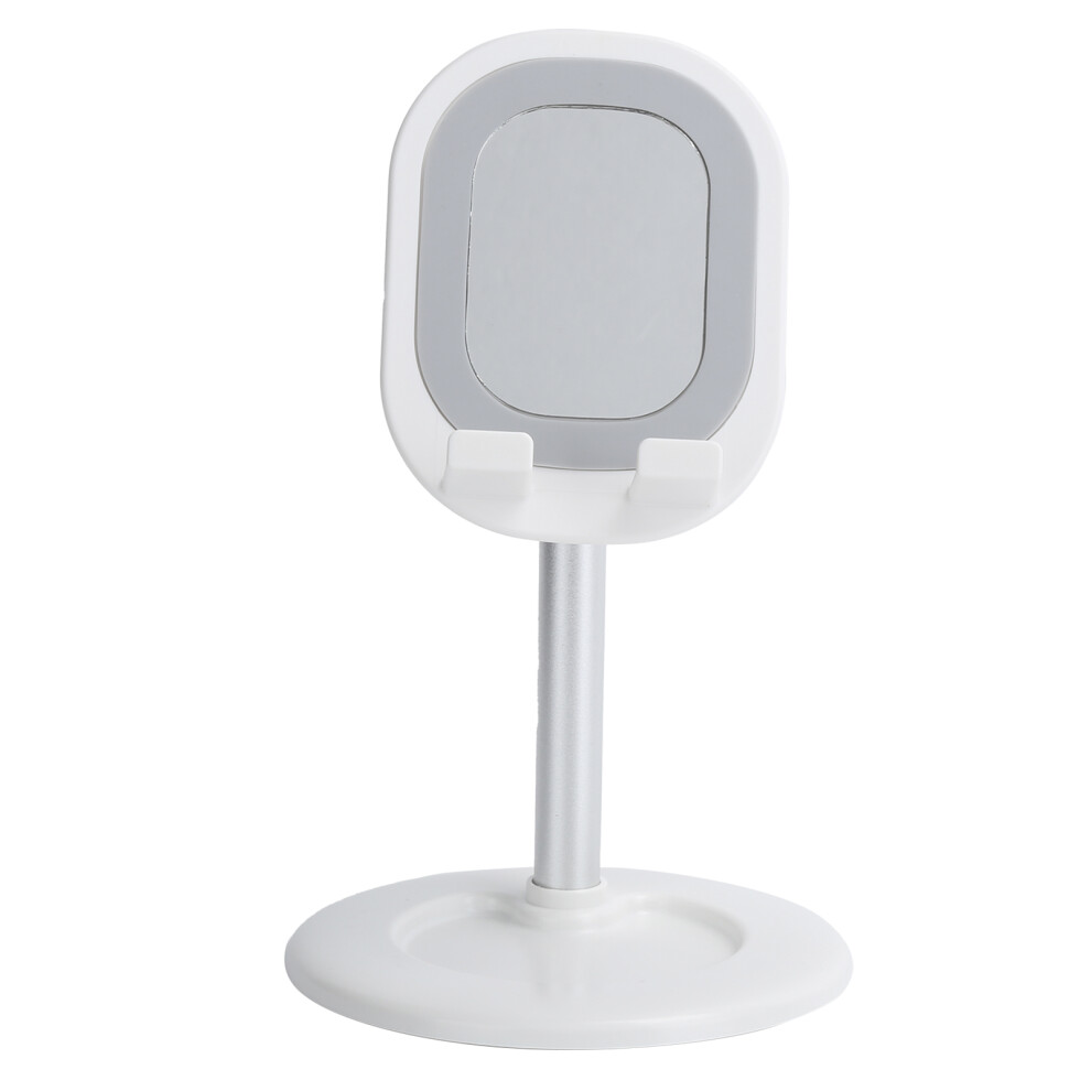 Adjustable Cell Phone Holder For Desk, Perfect Perspective Magnetic Stand With Mirror Design, Stable Bracket For Iphone 16 Pro Max Ipad And Smartphone 9486358077450