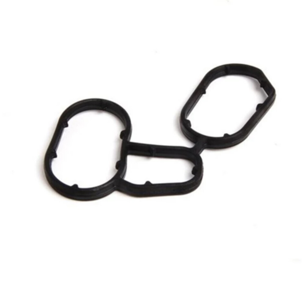 Seal Oil Filter Housing Gasket, Oil Filter Adapter Housing Gasket 4 Bmw E46 E60 E82 E84 E87 E88 E90 E92 N46, Oil Filter Housing Gasket Set W/ 9139052919891