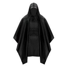Poncho impermeable para adultos, versátil, de estilo militar, confeccionado en tejido Rip Stop para actividades al aire libre. Impermeable unisex