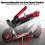 Ρυθμιζόμενη βάση στήριξης τρίποδου Kickstand4Motorcycles Universal με ανοδιωμένη τεχνολογία 8