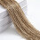 Polyester Material, Window Wall Panel; Denser Bead Curtain for Doors, String Curtains with Shimmering Silver Ribbons for Decorative Purposes 1
