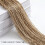 Polyester Material, Window Wall Panel; Denser Bead Curtain for Doors, String Curtains with Shimmering Silver Ribbons for Decorative Purposes 2