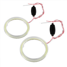 Anello LED Halo per illuminazione automobilistica, design impermeabile con tecnologia chip COB, luce diurna ad alta luminosità, DRL a risparmio