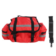 Large Emergency Bag, First Responder Bag, Emergency Bag, Fire Equipment Bag with Shoulder Strap for Emergency Supplies, Red, Default