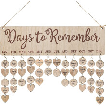 Cartellini in legno riutilizzabili a forma di cerchio e cuore, dipinti a mano, ideali come etichette regalo per matrimoni e lavagne per le faccende