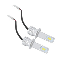 Vervangingsset voor autokoplampen, LED-mistlamp 80W 8000K wit licht met decodeerfunctie, snel inschakelbare, duurzame LED-verlichting, geschikt voor
