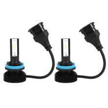 LED-mistlampen met ultragroothoekontwerp, H10 helderwitte autoverlichting met superhoge lichtopbrengst en verbeterde lichtbundel, geschikt voor