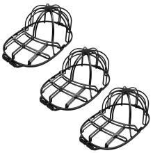 Limpador de bonés fácil de limpar e durável, com espaçamento de 10 mm para proteção da aba (conjunto de 3).