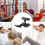 AB Training Device, Sit Up Bar  Core Strength Trainer with Suction Cups, Black 3