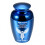 Water Resistant Small Cremation Urn Durable Aluminum-Blue 1