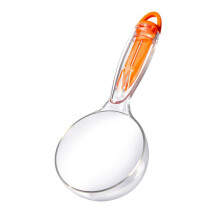 Integrated Pet Food Scoops Sealing Mechanism Spill Proof-Orange