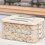 Clear Stackable Freezer Food Box For Kitchen-White 2 7