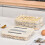 Clear Stackable Freezer Food Box For Kitchen-White 2 5