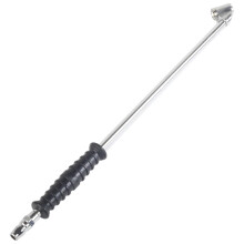 Tire filling rod, 16 inches, sturdy, portable, with nonslip grip, dualhead tire tool