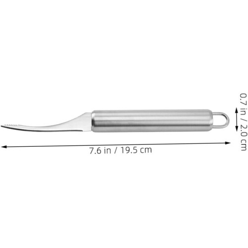 Shrimp deveining tool  Efficient cleaner for home and catering. 1