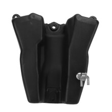 Fuel Tank, Gas Fuel Tank, Black Dirt Pit Bike Fuel Tank with Lid Replacement, Compatible with XR50 CRF50 SR70 SR70B SR70C SR110