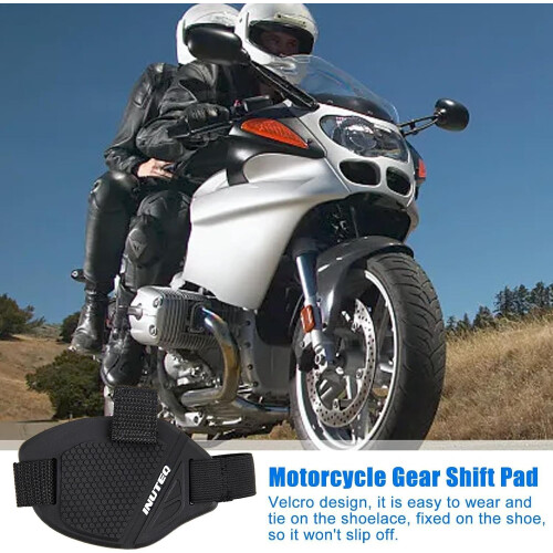 Motorcycle Gear Lever Cover, NonSlip Boot Protection with Adjustable Strap 1