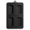 2 Pack Multipurpose Silicone Toaster Covers Silicone Covers Toaster Bread Toaster Silicone Texture Black Ref: 5493 1