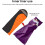 Deep Blue Sleeping Bag Liner with Pillow Case Polyester Travel Carry Sheet 3