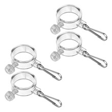 Universal Flag Rod Rings Regulable Screw Fasteners Stainless