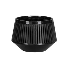 Large Plastic Flower Pot Wide Promotes Root-12cm black basin