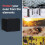 Waterproof Pizza Oven Cover with Elastic Edges Fabric Protective 5