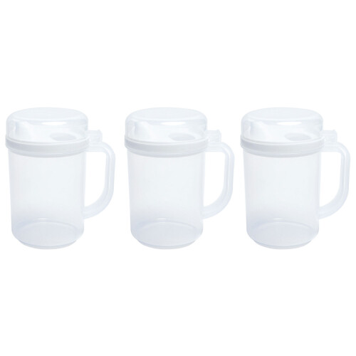 Clear Round Cooking Oil Dispenser Drip Release Spouts-3