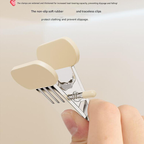 Rotating Nonrust Steel Clothes Pins Enhancing Spring-White 2