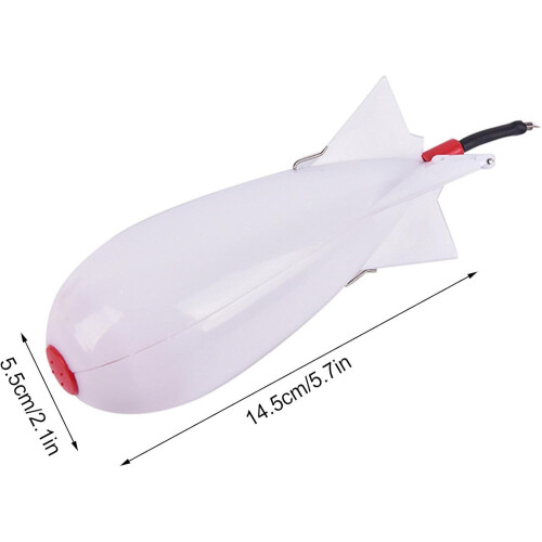 Rocket Bait Feeder, Pellet Rocket Feeder for Carp Positioning  Spod Bombs 2