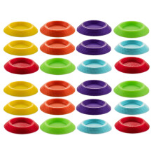 24X Strong Arthropod Food Dishes Slip Resistant Base for