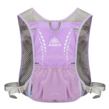 Running Vest for Women Men with Water Bottle, Hydration Backpack, Lightweight Vest, Light Purple One Size