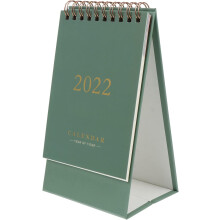 Superficie di carta liscia, accessorio decorativo da scrivania con design portatile, materiale cartaceo di qualità, mini calendario da tavolo con
