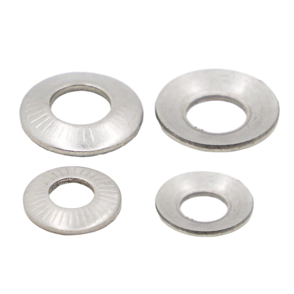 Stainless Steel Washers, Serrated Sealing Washers, M3 M4 M5 M6 M8 M10 M12 M16 A270 304 Spring Washers (M8) 9412369611550