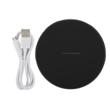 Wireless Charging Pad For Iphone Samsung, Fast Wireless Charging Slim Design With Smart Indicator Light, Overvoltage Protection Portable Charger Compa