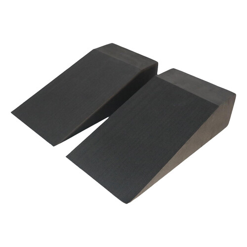 2 pieces blocks Squat Block Slant Boards stretcher for board