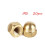 20 pieces M5 thread diameter dome head brass cap hex nuts 2