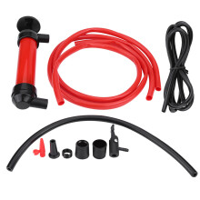 Oljepump för bensin och vätskor Platt design Snabb och bekväm sifonhandpump med luftventil och brett användningsområde