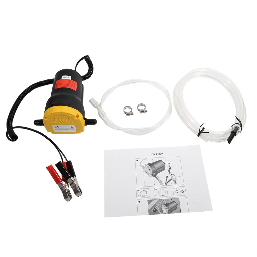 Oil Transfer Pump 4 Vehicles, High Efficient Oil Pump Electric Oil Extractor W/ Wide Application, Efficient Equipment Portable Design 4 Car Boat 9139052920637