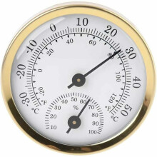 Temperatur- und Feuchtigkeitsmessgerät für die Umweltüberwachung, Gehäuse aus Aluminiumlegierung mit kompakter Größe und robuster, langlebiger