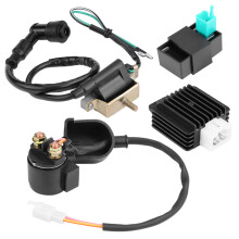 Aggiornamento motore, centralina CDI a 5 pin per ATV Quad da 50cc-110cc, resistenza alle collisioni, kit candele per moto da cross e pit bike,