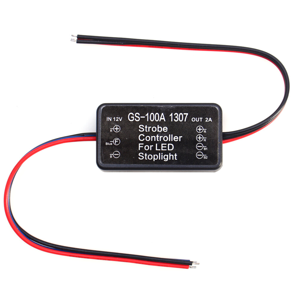 Flash Strobe Controller For Led Brake Rear-End Accident Prevention System With Traffic Safety Warning Fast Blinking Slow Blinking Flash Pattern Light 9139052012530