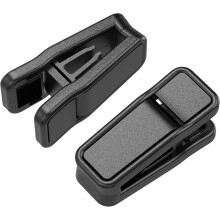 Cintres réglables avec pinces en velours, construction en plastique durable pour une utilisation polyvalente, doux pour les vêtements avec une