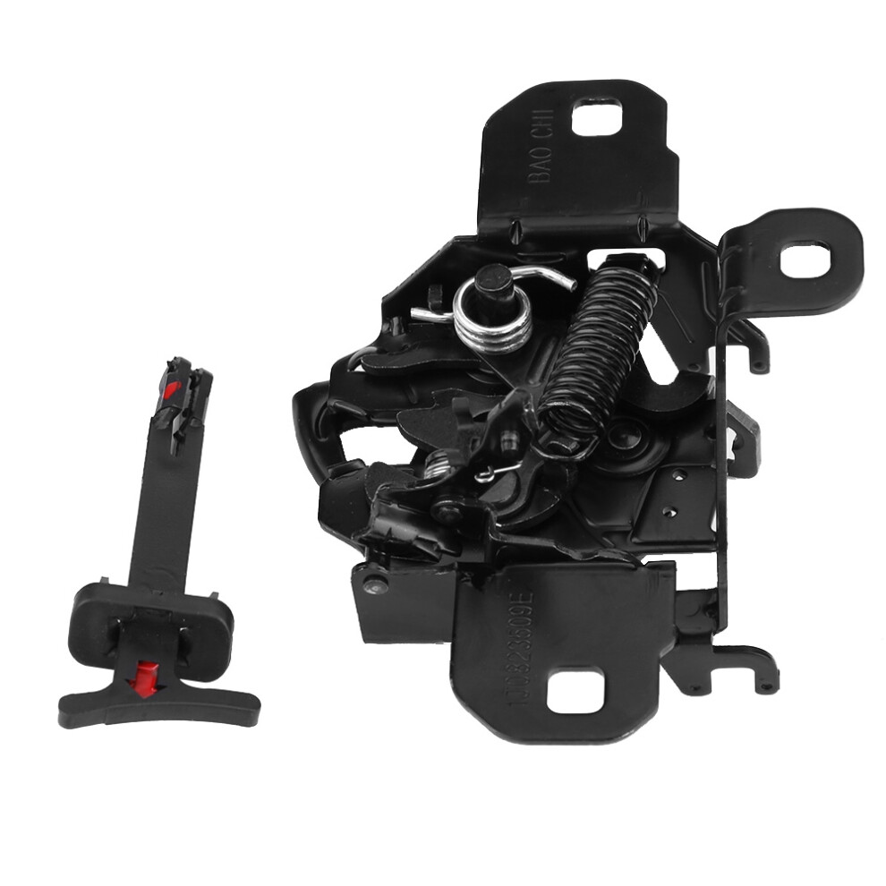 Pull Handle Hood Latch Lock Assembly 4 Vw Models, Direct Replacement Hood Catch W/ Durable Design Easy Installation Replaces 1J0 823 509E Front Hood 9139052922365