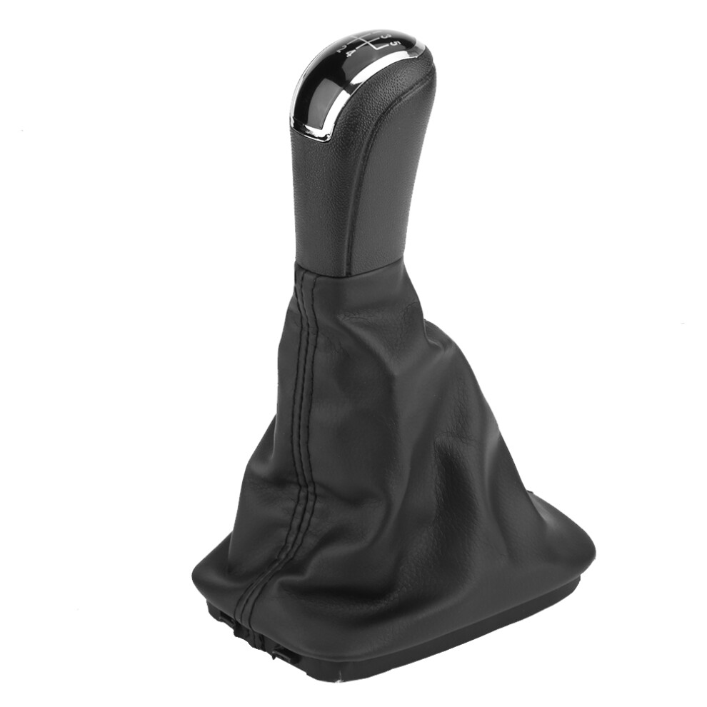 Pu Leather Gaiter Boot Cover For Manual Transmission Shifting Lever Ergonomic Design Durable Aftermarket Replacement Easy And Quick Installation 9139052922433