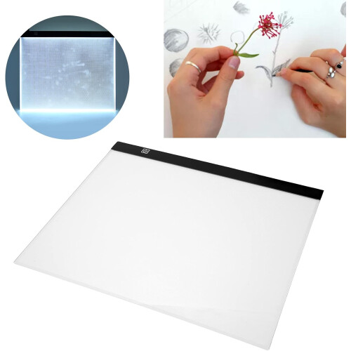 A3 LED Tracing Light Box, 37 LED Beads, MultiPurpose Drawing Board for Artists 1