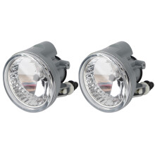 Set transparante mistlampen voor de bumper, vervanging van mistlampen voor optimale wegverlichting, snelle en eenvoudige installatie, modieus en