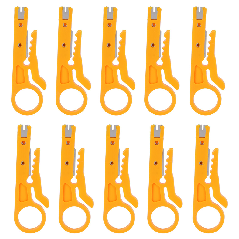 Multipurpose Crimper Pliers For Cat5e Cable Stripping, Mini Wire Stripper With Precision Cutting Abilities, Network Wire Stripping Tool For Reliable T 9198585316386