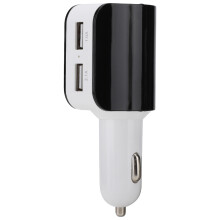 Încărcător auto cu încărcare rapidă, port USB dual, cu monitorizare în timp real, voltmetru, afișare, detectare automată, dispozitiv